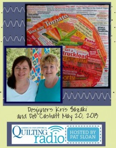 Pat Sloan American Patchwork and Quilting radio PixieLadies guest