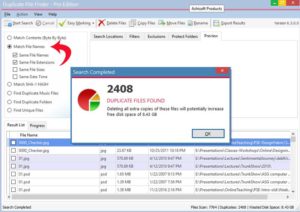 Compare by file name