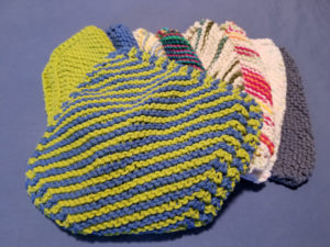 knitted washcloths