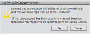 Confirm deletion