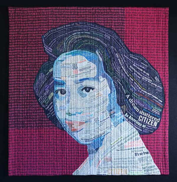 quilt of Japanese American woman