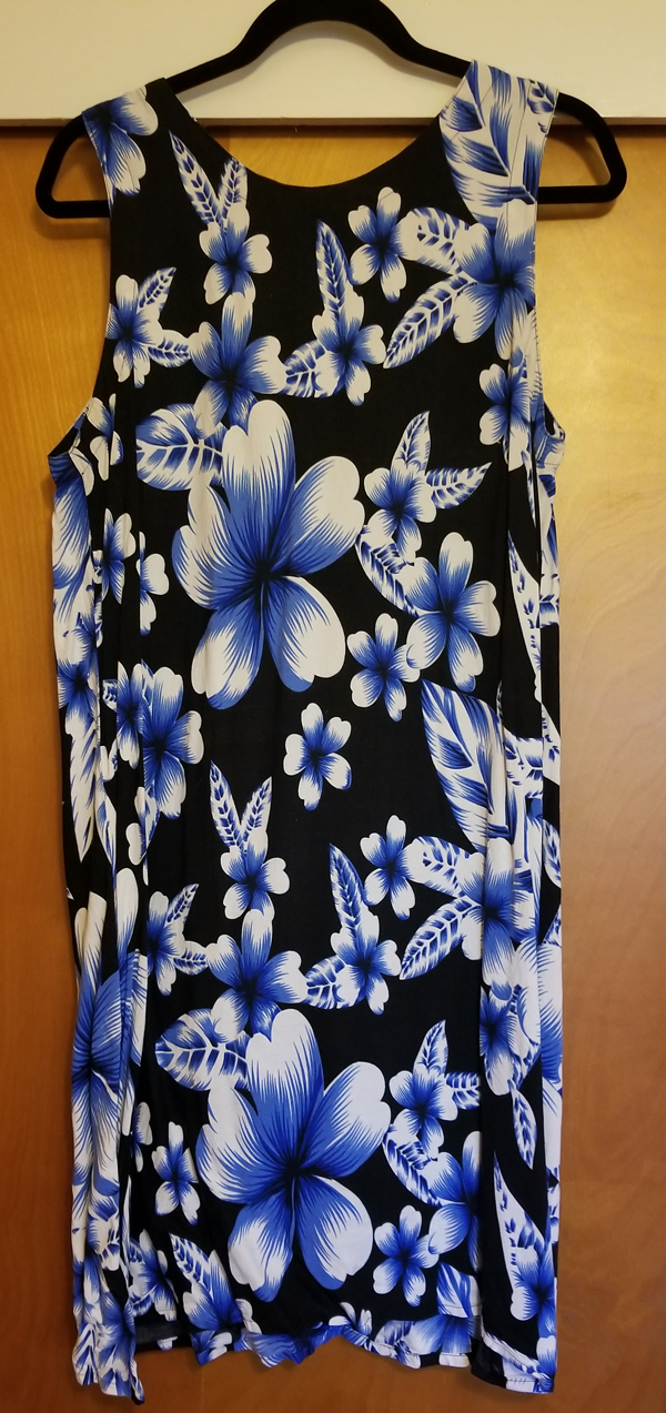 Shift in Hawaiian print