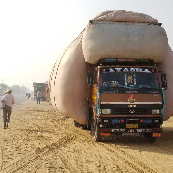 hay truck