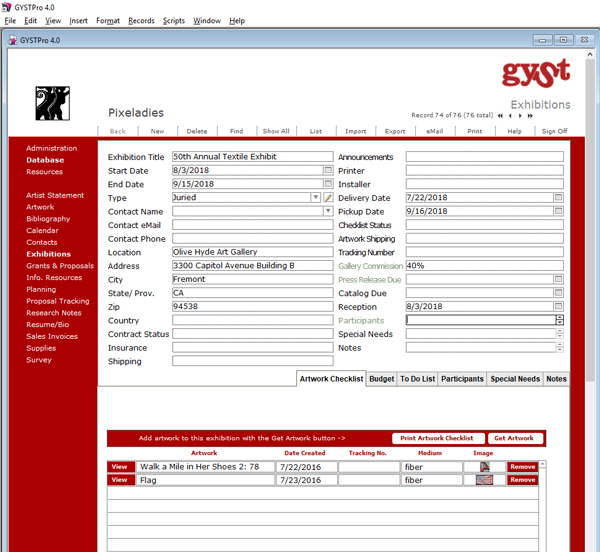 GYST Exhibition Example