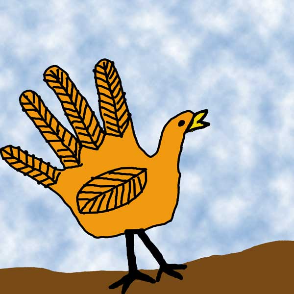 Deb's hand turkey