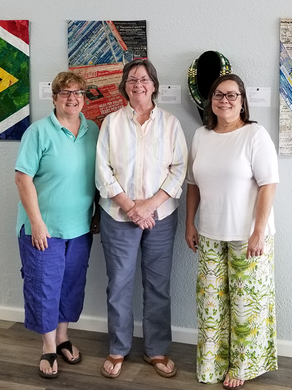 Sally Davey of Bay Quilts with Deb & Kris