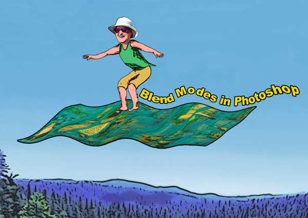 Go On A Magic Carpet Ride With Photoshop Blend Modes