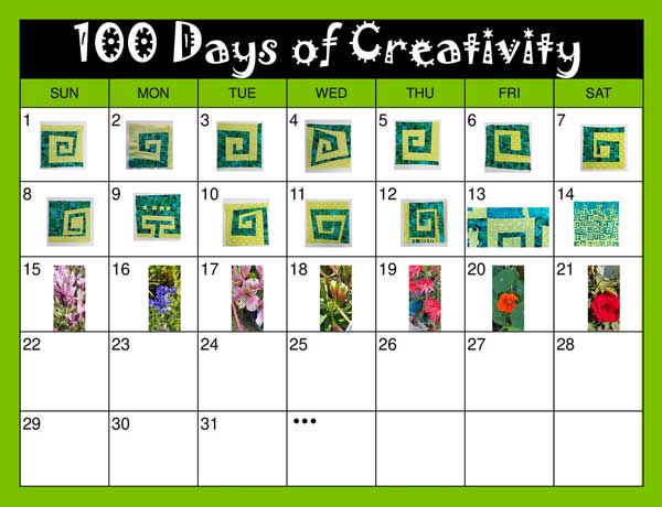 100 Days Of Creativity